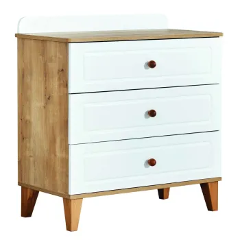 Dulap, Hanah Home, Tiffany, 80x91x45 cm, PAL, Maro b288 imagine