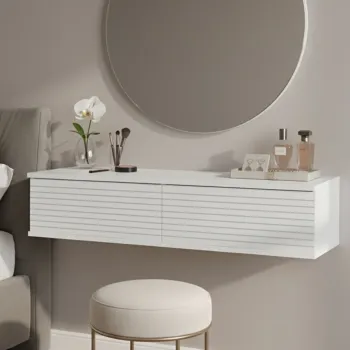 Dulap, Hanah Home, Zeynep 120, 120x25.5x29.6 cm, Alb d9ae imagine