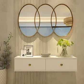 Dulap, Hanah Home, Zuzu 120, 120x25.6x29.6 cm, PAL , Alb 0cc1 imagine