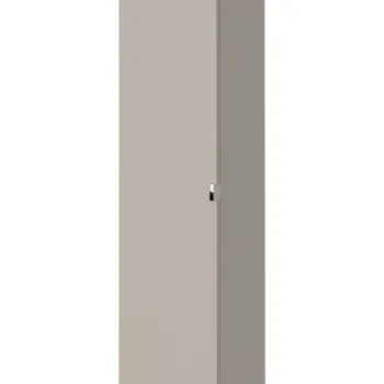 Dulap inalt cu 1 usa si 2 sertare, cu fixare pe perete, Santa Fe Taupe, Comad, 35x33x160 cm, MDF/PAL laminat, gri 316a imagine