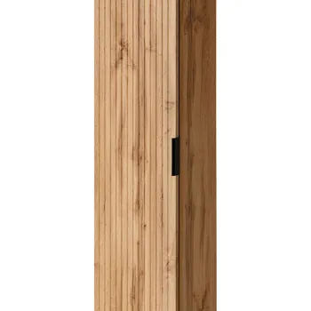 Dulap inalt cu usa, cu fixare pe perete, Adel Oak, Comad, 35x25x140 cm, MDF/PAL laminat, stejar wotan 01c3 imagine