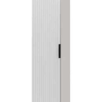 Dulap inalt cu usa, cu fixare pe perete, Adel White, Comad, 35x25x140 cm, MDF/PAL laminat, alb mat 1560 imagine