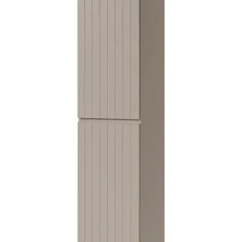 Dulap inalt cu usi, cu fixare pe perete, Iconic Cashmere, Comad, 35x33x160 cm, MDF/PAL laminat, casmir mat 5ca0 imagine