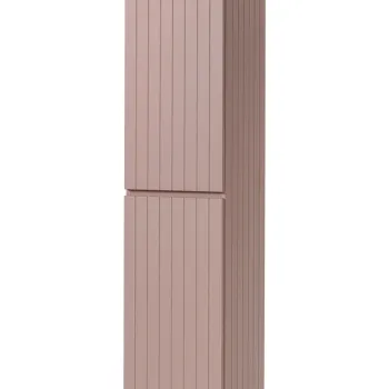Dulap inalt cu usi, cu fixare pe perete, Iconic Rose, Comad, 35x33x160 cm, MDF, roz antic 0cbe imagine