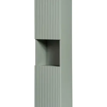Dulap inalt cu usi, cu fixare pe perete, Line Reed Green, Comad, 30x25x140 cm, MDF/PAL laminat, verde reed a156 imagine