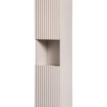 Dulap inalt cu usi, cu fixare pe perete, Nova Cashmere, Comad, 30x25x140 cm, MDF/PAL laminat, casmir mat 055d imagine