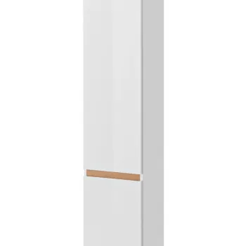 Dulap inalt cu usi, cu fixare pe perete, Platinum, Comad, 35x30x176 cm, MDF/PAL laminat, alb 7ced imagine