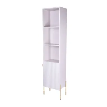 Dulap ingust pentru baie Navado, Homla, 40x28x160 cm, PAL/MDF, casmir f320 imagine
