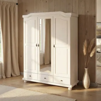 Dulap Kappl, Inter Link, 150x56x198 cm, lemn, alb 6c68 imagine