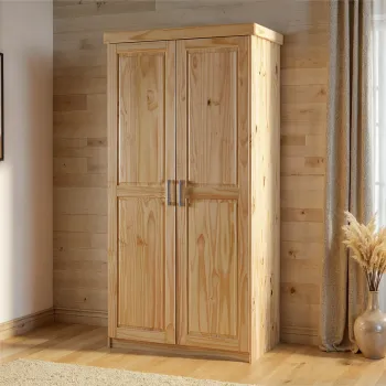 Dulap Leon, Inter Link, 95x55x190 cm, lemn, natur 71d4 imagine