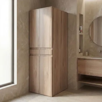 Dulap masina de spalat, Hanah Home, Neve 70, Stejar f5da imagine