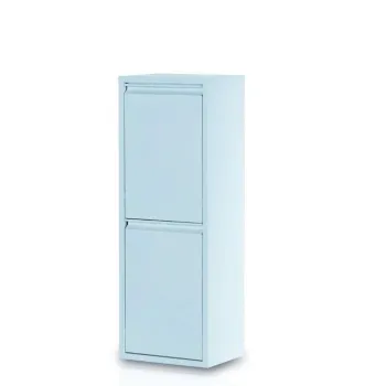 Dulap multifunctional, Hanah Home, Doplo 2, 33x92x25 cm, 100% SHEET METAL, Alb 6536 imagine