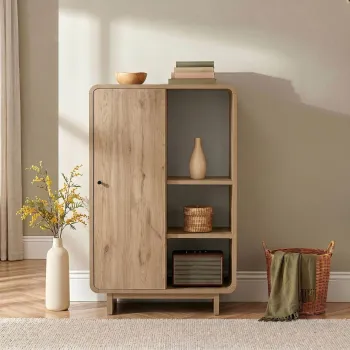 Dulap multifunctional, Hanah Home, Torina, 70x110x34 cm, PAL, Stejar Sepet 3d5f imagine