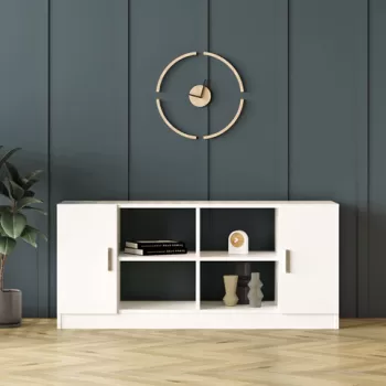 Dulap multifunctional, Locelso, Vario F, 139.8x61.8x46.3 cm, Alb 8731 imagine