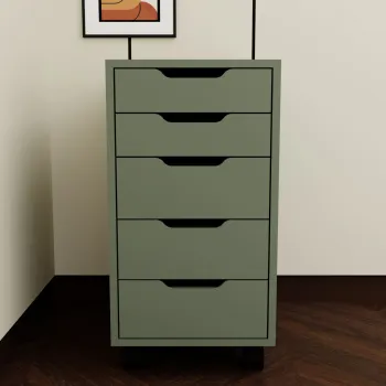 Dulap multifunctional, Miwood, Caisson 1600-78, Verde eac6 imagine
