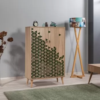 Dulap multifunctional Multibox 121, Vella, 80x36x127 cm, multicolor abf5 imagine