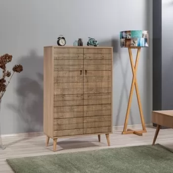 Dulap multifunctional Multibox 728, Vella, 80x36x127 cm, multicolor 5488 imagine