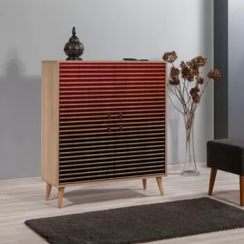 Dulap multifunctional Multilux 221, Vella, 95x36x111 cm, multicolor 5910 imagine