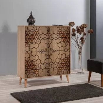 Dulap multifunctional Multilux 720, Vella, 95x36x111 cm, multicolor a8d1 imagine