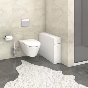 Dulap pentru baie Smart, Elegance, 60x19x55 cm, alb cca9 imagine