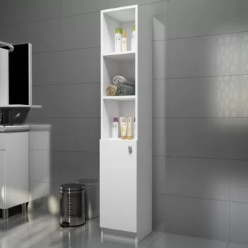 Dulap pentru baie Trend, Puqa Design, 30x30x170 cm, alb 7632 imagine