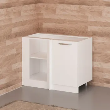 Dulap pentru bucatarie, Hanah Home, Minar, 105x72x56 cm, Alb 750e imagine