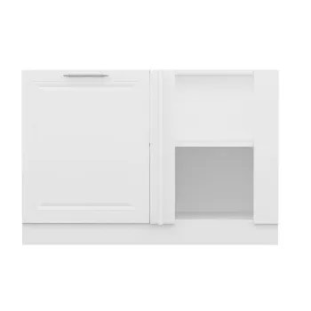Dulap pentru bucatarie, Hanah Home, Minar, 120x82x56 cm, Alb 2056 imagine