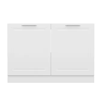 Dulap pentru bucatarie, Hanah Home, Minar, 120x87x58 cm, Alb 173c imagine