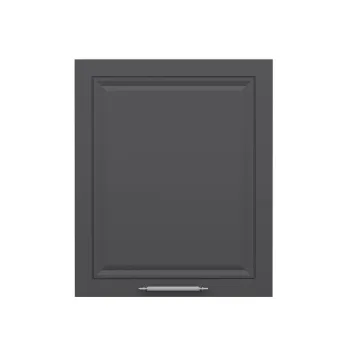 Dulap pentru bucatarie, Hanah Home, Minar, 60x72x37 cm, Alb / Antracit febe imagine
