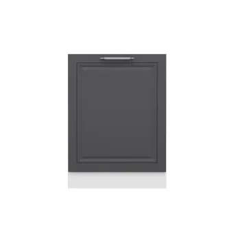 Dulap pentru bucatarie, Hanah Home, Minar, 60x87x58 cm, Alb / Antracit 9209 imagine