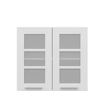 Dulap pentru bucatarie, Hanah Home, Minar, 80x72x37 cm, Alb c115 imagine