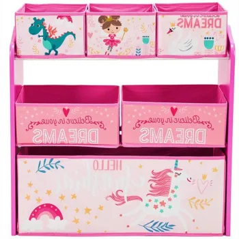 Dulap pentru depozitarea jucariilor Believe in your dreams, U-Grow, roz 04fb imagine