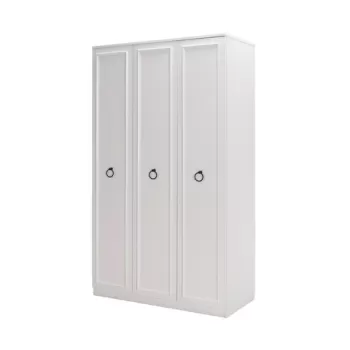 Dulap pentru haine, Adore, GRD-1330-BB-2, 103x185x52 cm, PAL, Alb a061 imagine