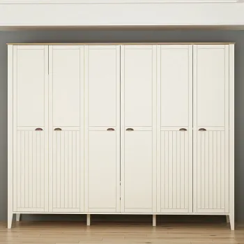 Dulap pentru haine, Hanah Home, Marlo, 270x220x61 cm, Cos adanc cbb4 imagine