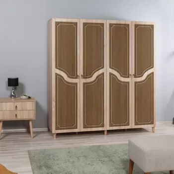 Dulap pentru haine Imaj 622, Vella, 180x52x192 cm, multicolor d1dc imagine
