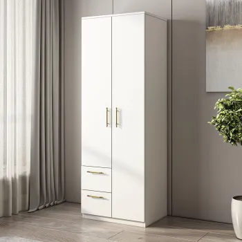 Dulap pentru haine, Inarch, Merlin 2, Alb 9cb9 imagine