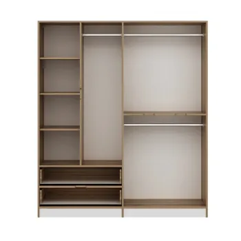 Dulap pentru haine, Minerva, Elina, 185x208x52 cm, PAL, Iata-l 7b35 imagine
