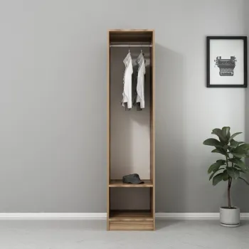 Dulap pentru haine, Minerva, Kale 190, 45x190x52 cm, PAL, Iata-l a6ba imagine