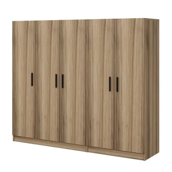 Dulap pentru haine, Minerva, Kale, 225x210x52 cm, PAL, Iata-l a373 imagine
