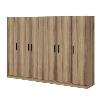 Dulap pentru haine, Minerva, Kale, 270x210x52 cm, PAL, Iata-l 5cdd imagine