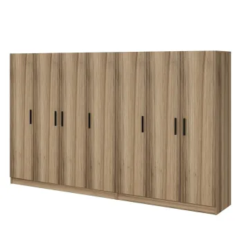 Dulap pentru haine, Minerva, Kale, 315x210x52 cm, PAL, Iata-l ecce imagine