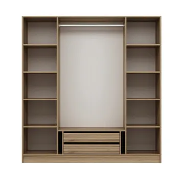 Dulap pentru haine, Minerva, Kale Plus, 180x210x52 cm, PAL, Stejar 5d6b imagine