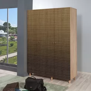 Dulap pentru haine Mode 220, Vella, 135x52x192 cm, multicolor 0cc5 imagine