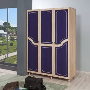 Dulap pentru haine Mode 620, Vella, 135x52x192 cm, multicolor 530e imagine