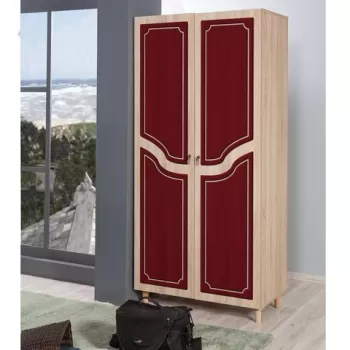 Dulap pentru haine Stil 621, Vella, 90x52x192 cm, multicolor 4673 imagine