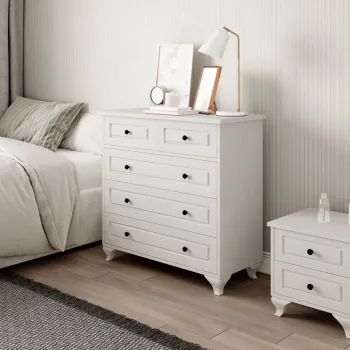 Dulap, Rabi, Rb-020-02, 90x86x40 cm, Alb mat 3f62 imagine