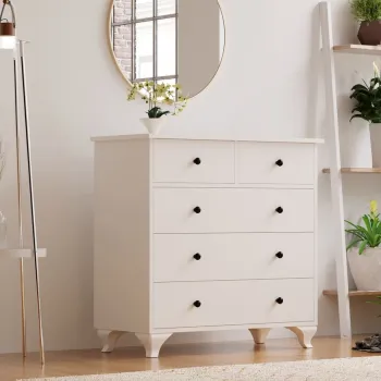 Dulap, Rabi, Rb-071, 90x86x40 cm, Alb mat 6ce5 imagine