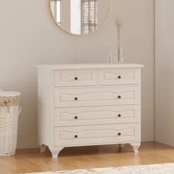 Dulap, Rabi, Rb-180, 90x86x40 cm, Alb mat c349 imagine