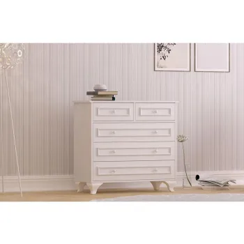 Dulap, Rabi, Rb-186-06, 90x86x40 cm, Alb mat 928b imagine