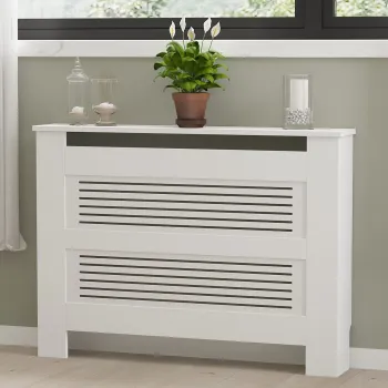 Dulap radiator, Puqa Design, Termora, 112x82x30 cm, PAL, Alb 8f0e imagine